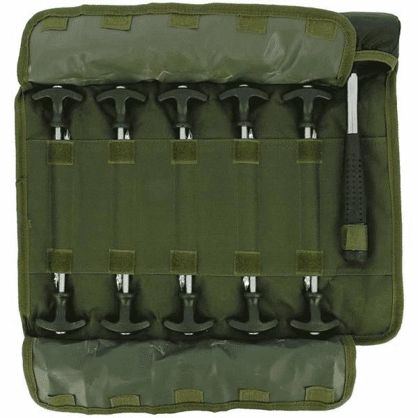 NGT Bivvy Peg Set & Mallet Bivvies 3 NGT Bivvy Peg Set & Mallet Bivvies