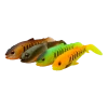 Soft Plastic Baits SAVAGE GEAR CRAFT CANNIBAL PADDLETAIL 12.5CM 20G DARK WATER MIX 4PCS