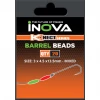 Sea Terminal Inova Barrel Beads Mixed Colours