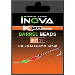 Sea Terminal Inova Barrel Beads Mixed Colours