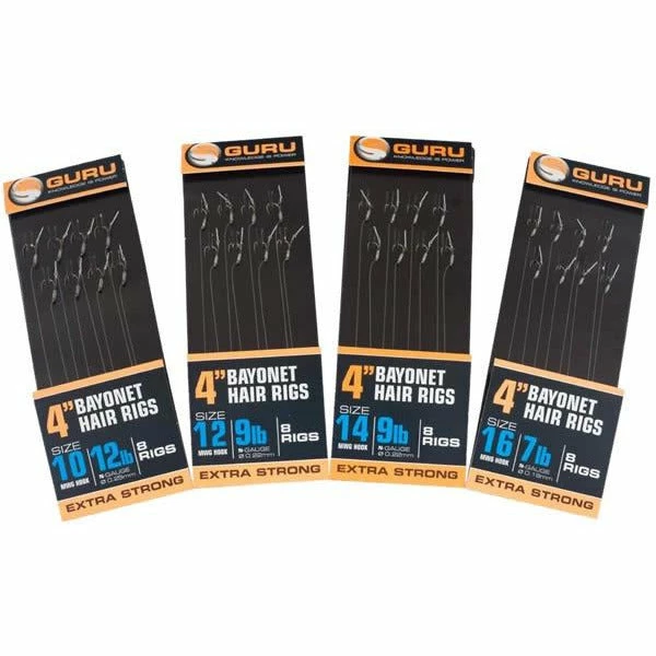 Guru Bayonet Hair Rig 4in MWG 3 Guru Bayonet Hair Rig 4in MWG