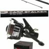 NGT Carp Stalker 8ft Black Combo Carp Combo