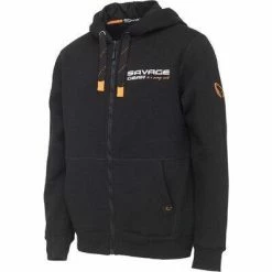 Savage Gear Urban Zip Hoodie - Black Ink