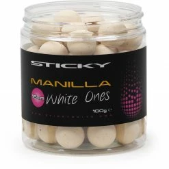 Pop-ups Sticky Baits Manilla Pop Ups White 14mm