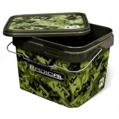 Zebco Camou Bucket With Lid Bait Buckets