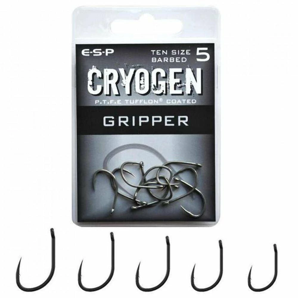 Carp Hooks ESP Cryogen Gripper 3 Carp Hooks ESP Cryogen Gripper