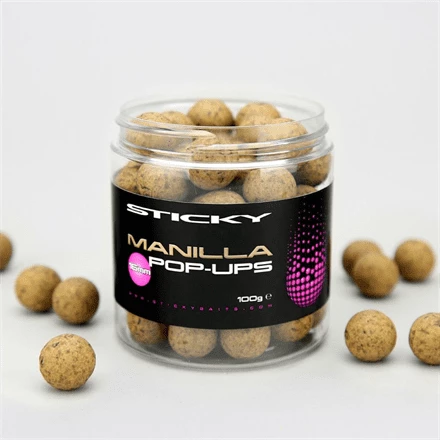 Sticky Baits Manilla Pop-Ups 12mm 3 Sticky Baits Manilla Pop-Ups 12mm