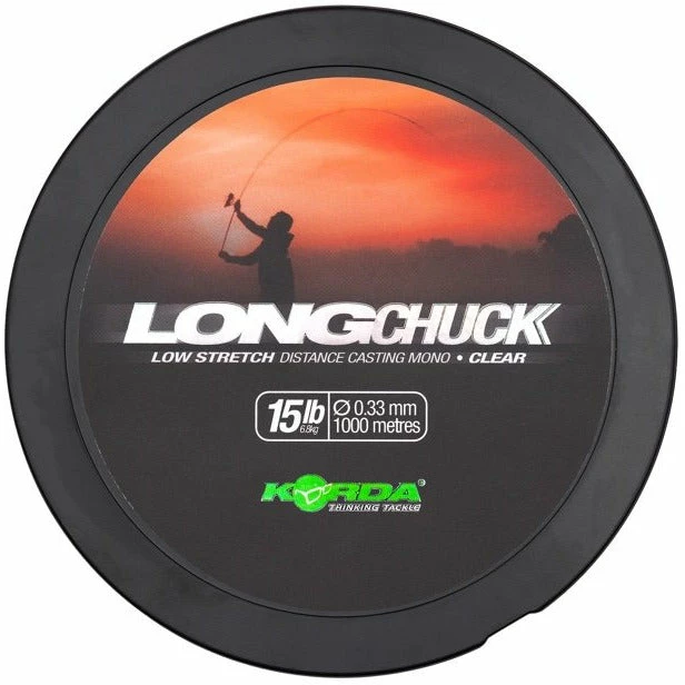 Carp Line Korda LongChuck Main Line Clear 6 Carp Line Korda LongChuck Main Line Clear
