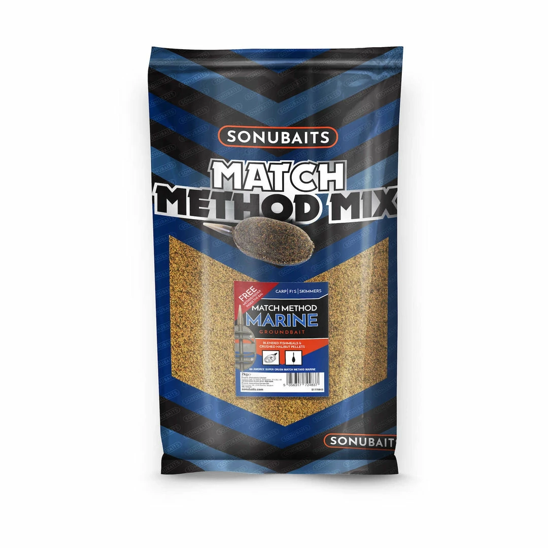 Ground Bait Sonubaits Match Method Mix Marine 2kg 3 Ground Bait Sonubaits Match Method Mix Marine 2kg