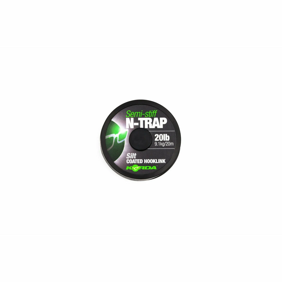 Korda N Trap Semi Stiff Hooklink Silt 3 Korda N Trap Semi Stiff Hooklink Silt